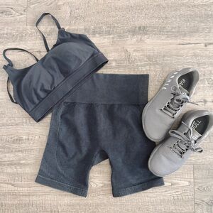 JoyLab charcoal bicycle shorts